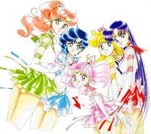 Sailorchibimoon and outer senshi